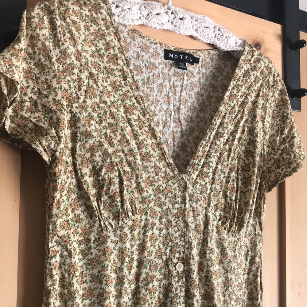 Long floral dress